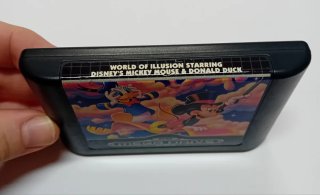 Sega Mega Drive World of Illusion Mickey Donald