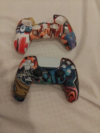 Protectores Silicona PS5 Diseño Graffiti