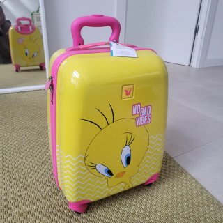 Maleta Infantil Roncato Looney Tunes Amarilla
