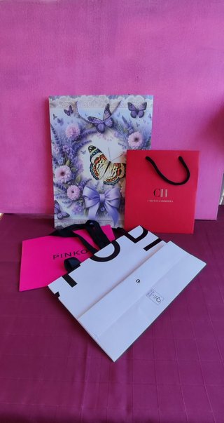 Lote 4 Borse di Carta Vuote