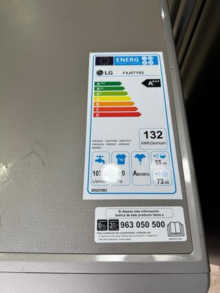 Lavadora LG 8kg Direct Drive Steam