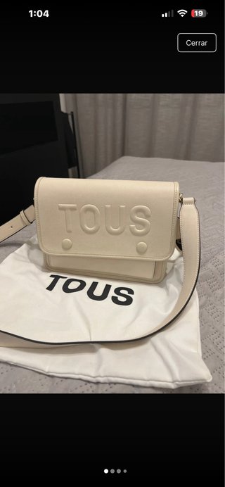 Bolso Tous Beige y Blanco