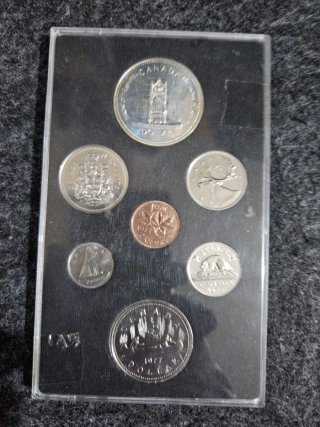 Collezione di monete in argento Elisabetta II