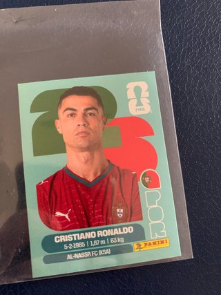 Cromos Panini Cristiano Ronaldo Portugal FIFA