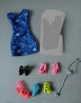 Abbigliamento/accessori per: Barbie, Monster High, Bratz