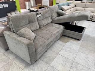 Sofá Cama Moderno con Arcón Doble