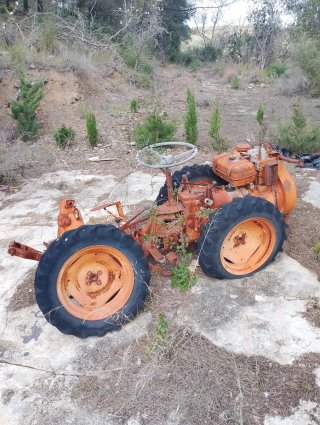 Tractor Lamborghini Naranja