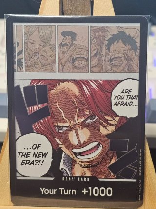 Carta One Piece Don!! Shanks OP09