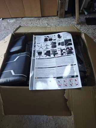 Silla Gaming Ergonómica con Reposapiés