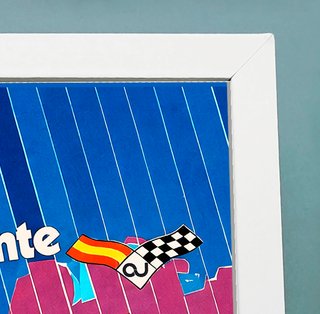 Cuadro GP F1 Jarama 72 ● Cartel enmarcado 45x33 cm