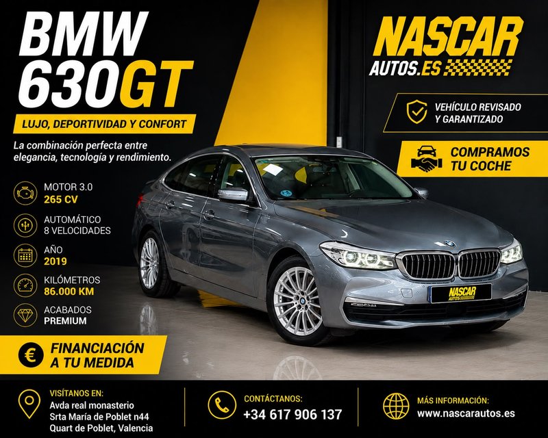 BMW Serie 6 630d Gran Turismo 2019