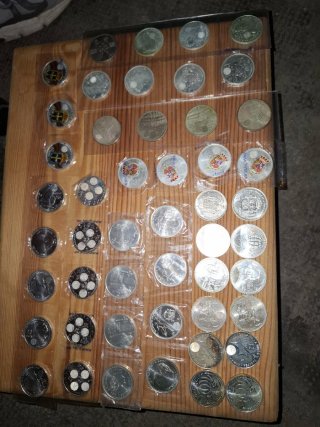Colección 62 Monedas FNMT Plata Blister Oficial