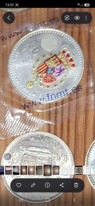 Colección 62 Monedas FNMT Plata Blister Oficial