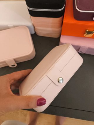 Portagioie da viaggio rosa