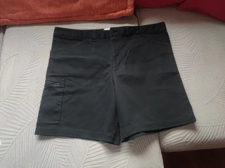 Pantalón corto Nike SB negro hombre