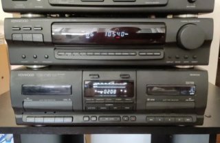 Equipo de música Kenwood Negro