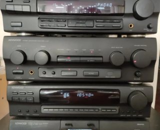 Equipo de música Kenwood Negro