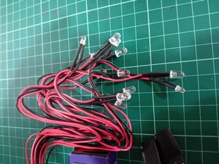 Centralina 12 Luci Led Auto Camion Rc Modellismo