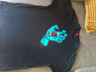 Camiseta Santa Cruz Screaming Hand XL
