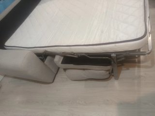 Sofá Cama 2 Cuerpos Beige