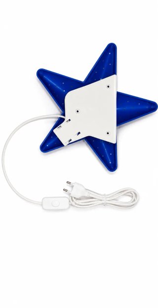 Lámpara Estrella Azul Infantil