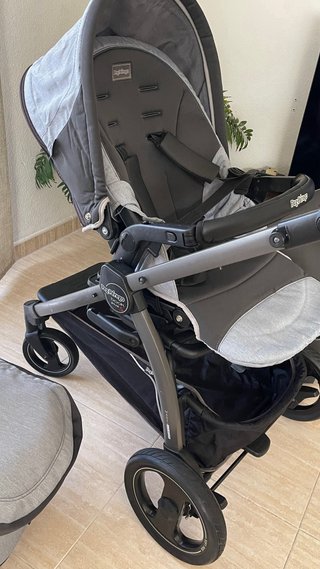 Carrito Bebé Peg Perego + Capazo + Silla Coche