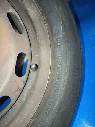Llantas con neumaticos 195/65/15