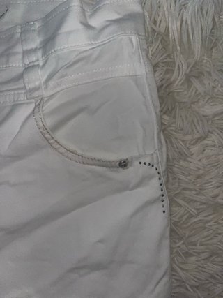 Pantaloni bianchi Carla Ferroni Tg 44