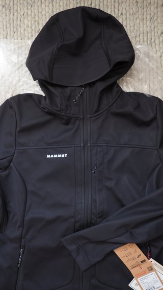 Chaqueta Softshell Mammut Mujer Talla M Negra