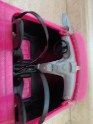 Coche Barbie Rosa