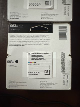 Cartuccia HP 963XL Nero