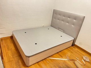 Canapé cama individual blanco