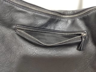 Bolso Misako Negro Piel Sintética Cremallera