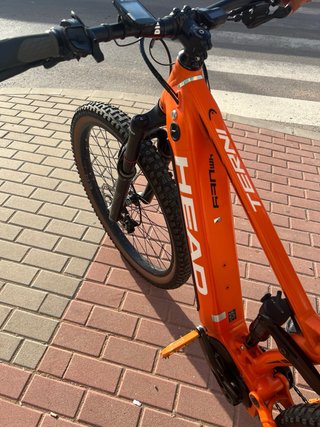 Bicicleta Eléctrica Head Terni Naranja
