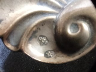 Concha de plata de ley