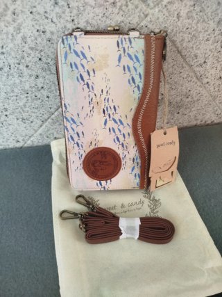 Bolsa Sweet Candy com fecho e alça