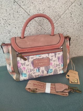 Carteira Sweet Candy Multicolor e Rosa