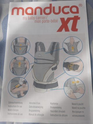 Mochila Portabebés Manduca XT Algodón Orgánico