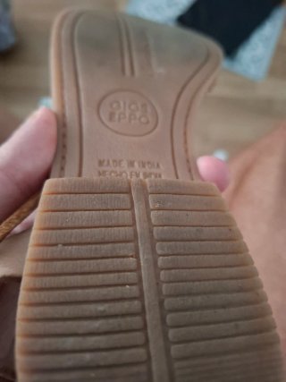 Sandalias Gioseppo 37 de tiras con abalorios