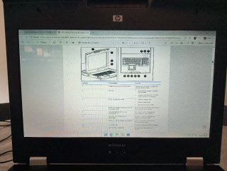Monitor y Teclado HP TFT7600 G2