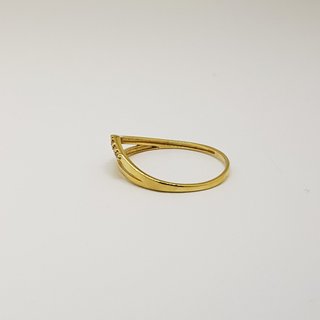 Anillo 18K Pico Circonitas