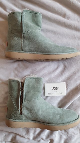 Botas UGG W Abree Mini T.39 Azul. Estado impecable