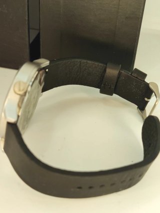 Reloj Komono Hombre Negro/Plata