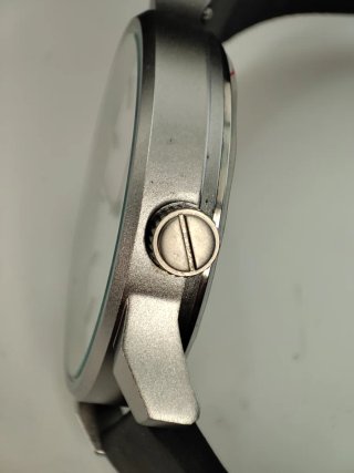 Reloj Komono Hombre Negro/Plata