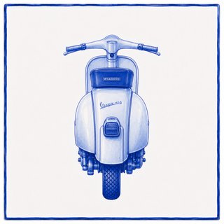 Azulejos Vespa 150s 10x10