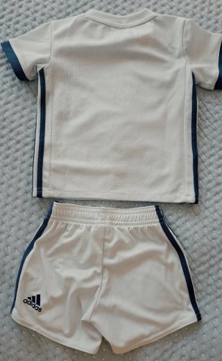Conjunto Real Madrid Bebé Adidas Blanco
