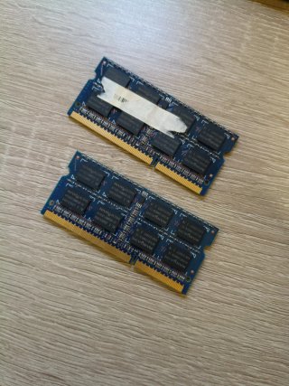 2x 2GB DDR3 Nanya 1333MHz Módulos RAM Laptop