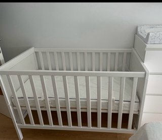 Cuna IKEA SUNDVIK + Colchón