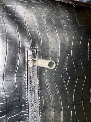 Bolso funda portátil cuero MISAKO negro