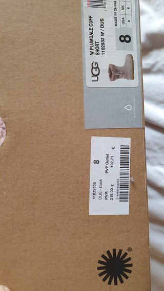 Botas UGG W PLUMDALE CUFF rosas